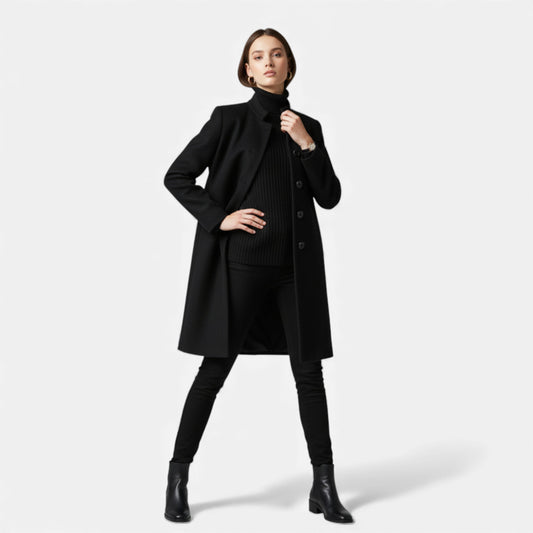 Eloraine fashion | Women's Wool Overcoat – Timeless Estate Elegance