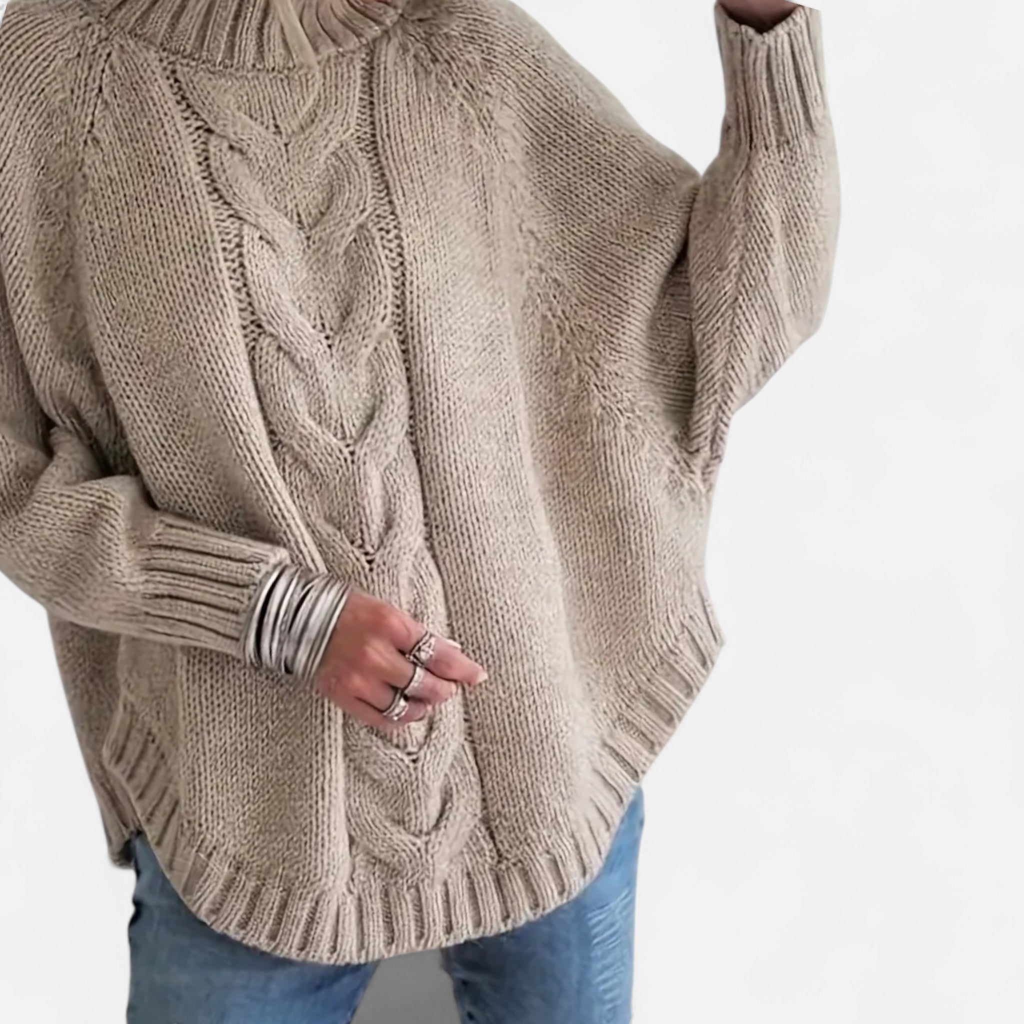 Elorainemode | Women's Jumper – Serene Winter Elegance