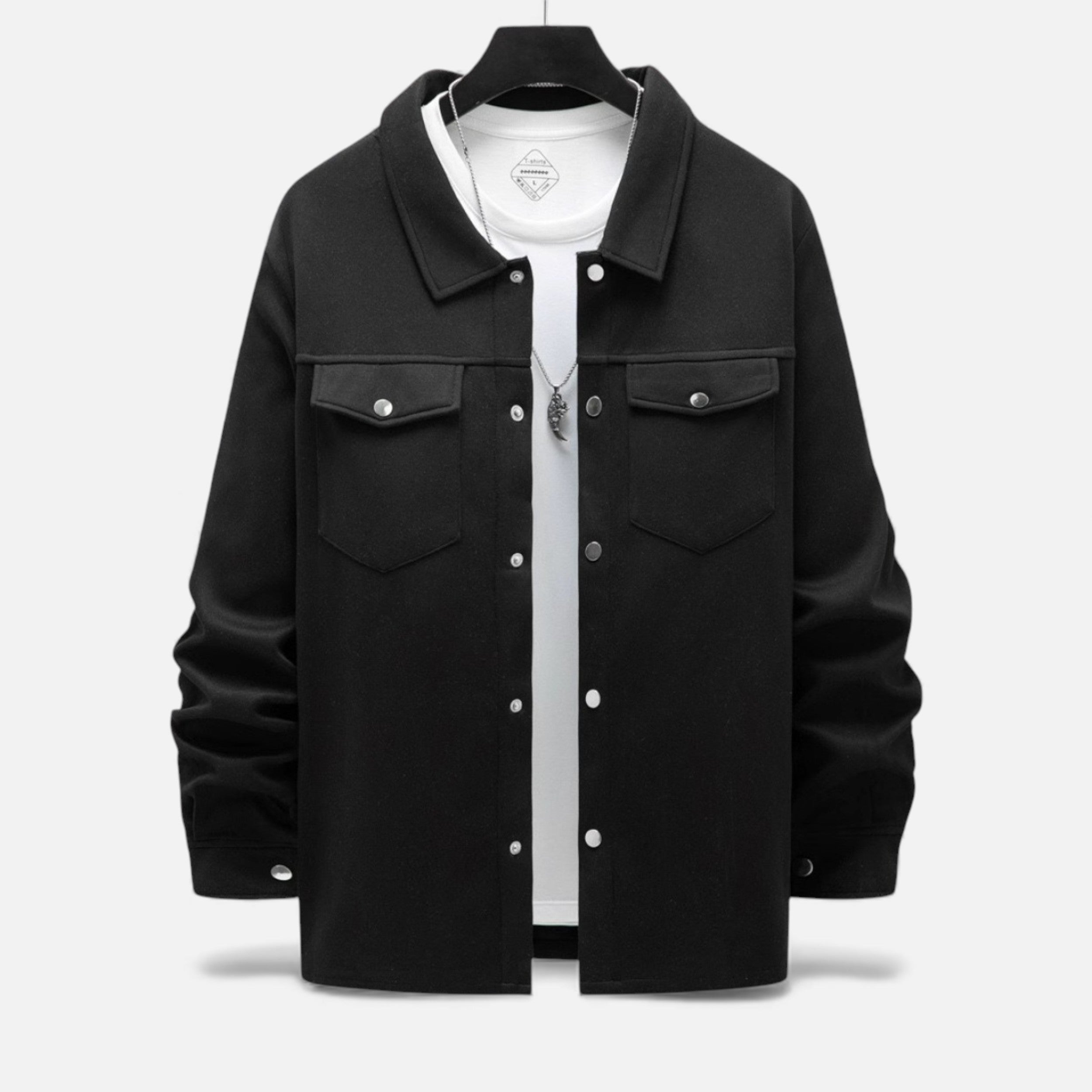 Elorainemode | Men’s Single-Breasted Blazer – Timeless Ivy Poise