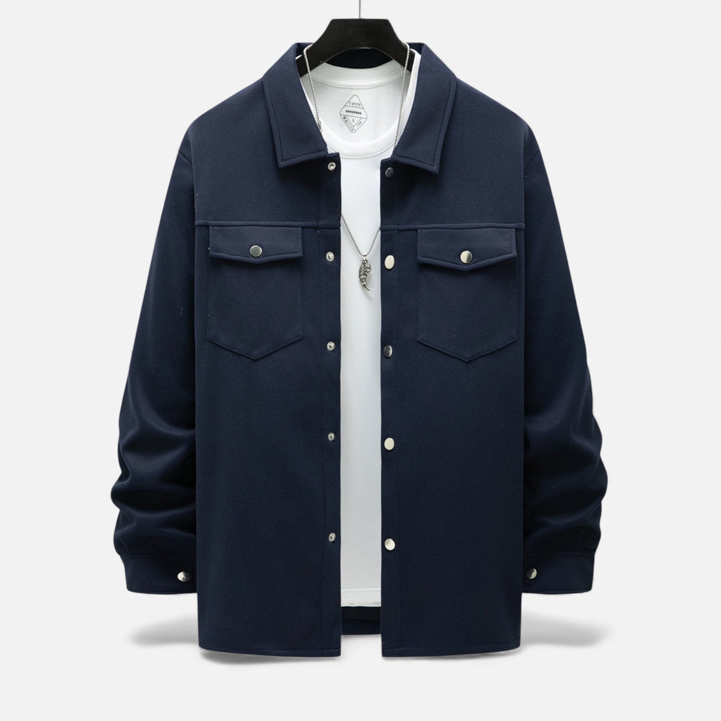 Elorainemode | Men’s Single-Breasted Blazer – Timeless Ivy Poise