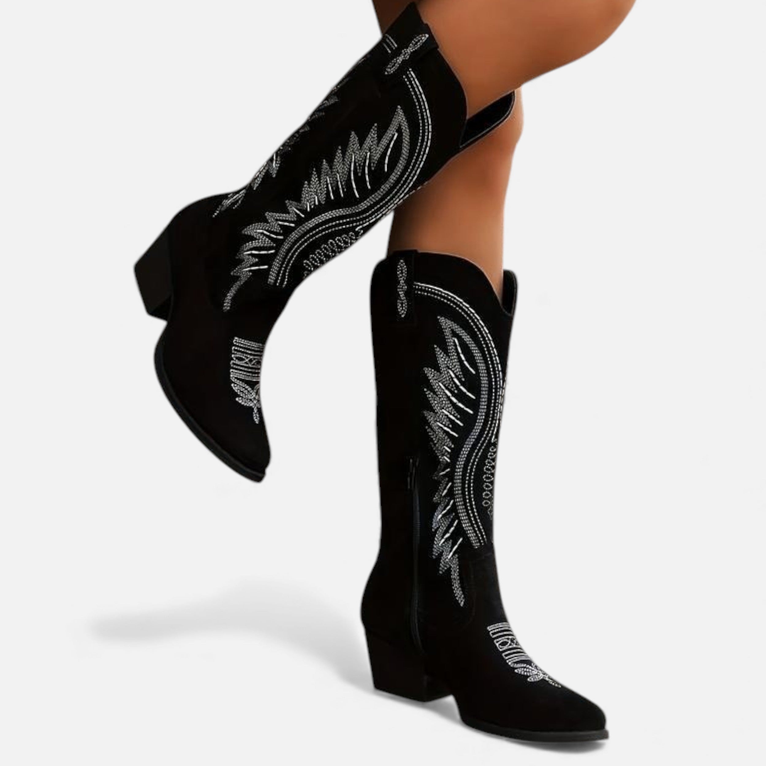 Elorainemode | Women’s Embroidered Western Boot – Heritage Artisan Elegance