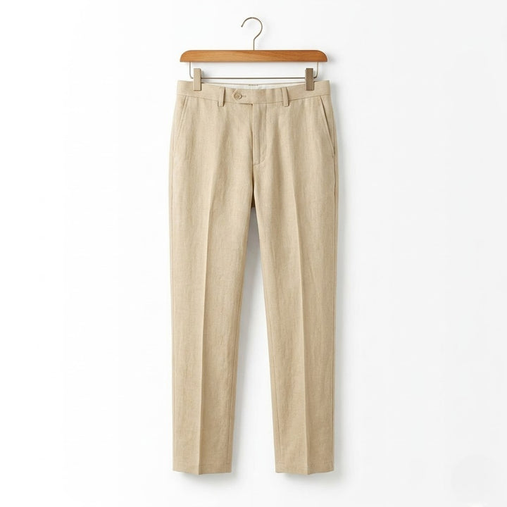 Men’s Lightweight Linen Trousers – Refined Fit