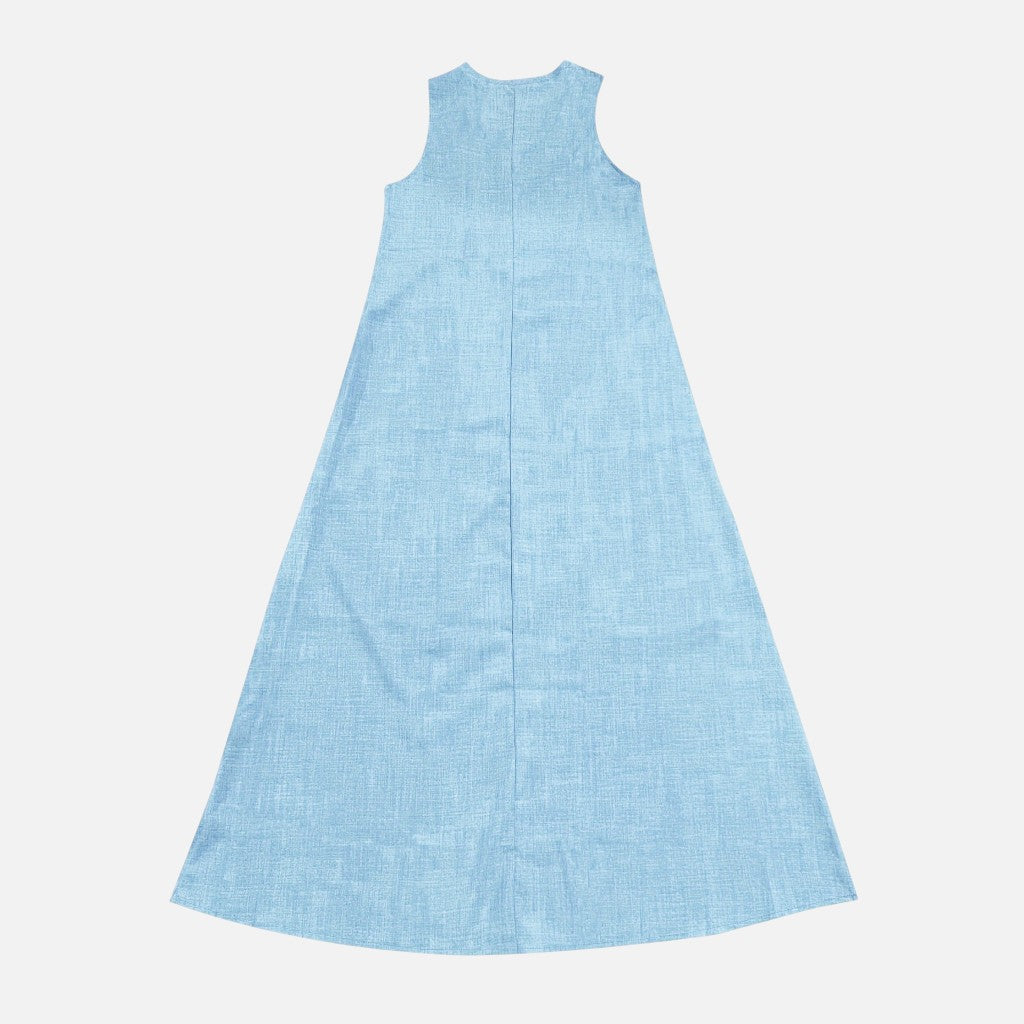 Women’s Sleeveless Maxi Dress – Lightweight A-Line Flow