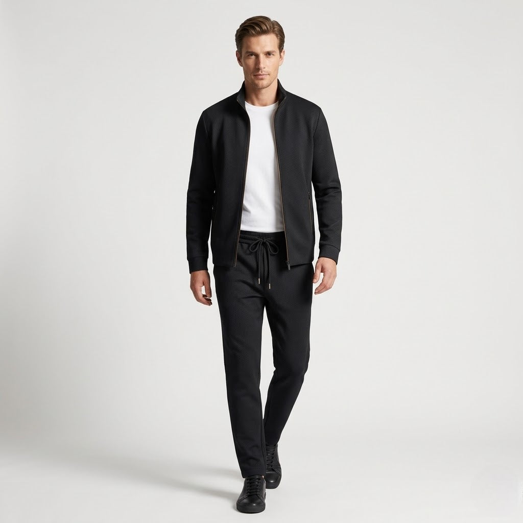 Men’s Premium Tracksuit Set Breathable Athletic Everyday Outfit