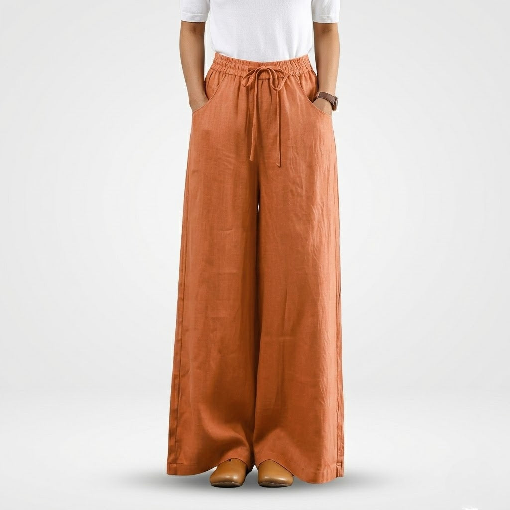 Women’s Relaxed Wide-Leg Summer Trousers
