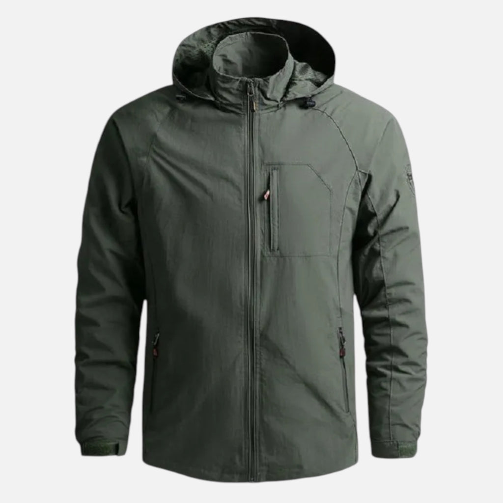 Men’s Lightweight Cargo Jacket for Spring and Summer Wear