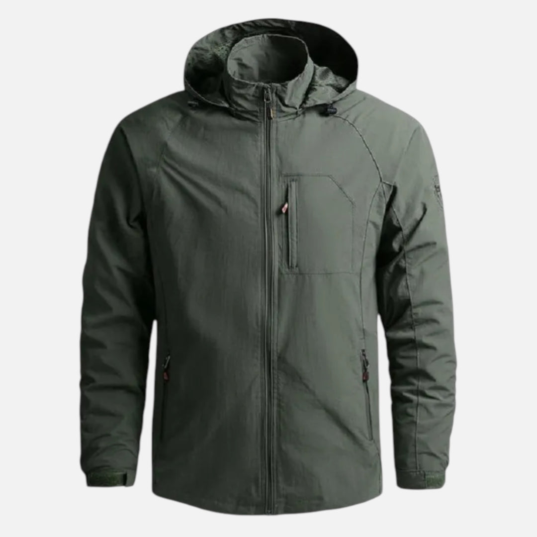 Men’s Lightweight Cargo Jacket for Spring and Summer Wear