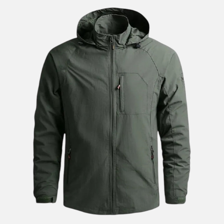 Men’s Lightweight Cargo Jacket for Spring and Summer Wear