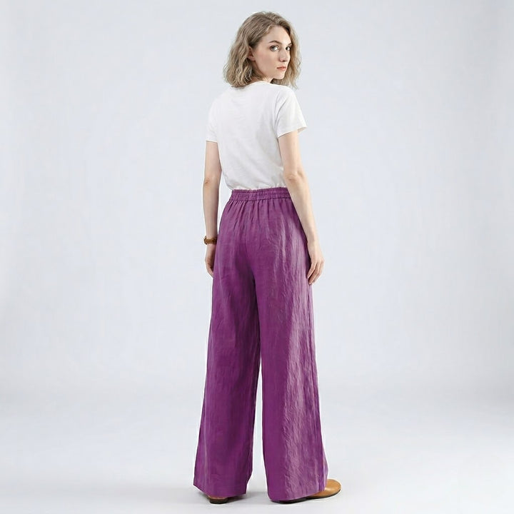 Women’s Relaxed Wide-Leg Summer Trousers