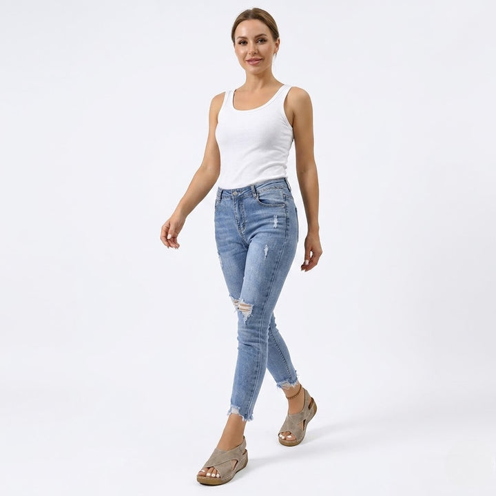 Women’s Cross-Strap Suede Wedge Sandals – Elegant Slingback