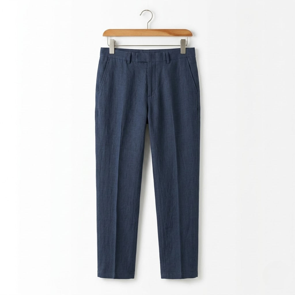 Men’s Lightweight Linen Trousers – Refined Fit