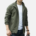 Men’s Lightweight Cargo Jacket for Spring and Summer Wear