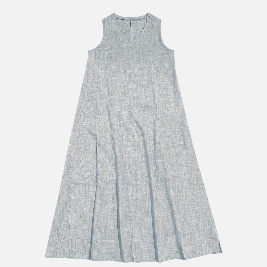 Women’s Sleeveless Maxi Dress – Lightweight A-Line Flow