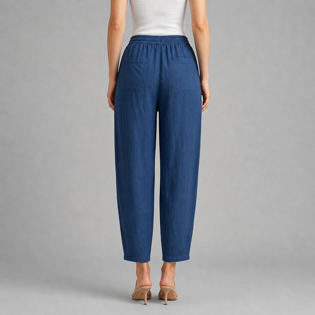 Women’s Relaxed Cotton Trousers – Effortless Summer Elegance
