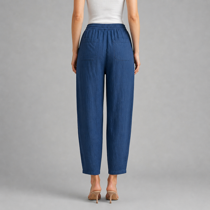 Women’s Relaxed Cotton Trousers – Effortless Summer Elegance