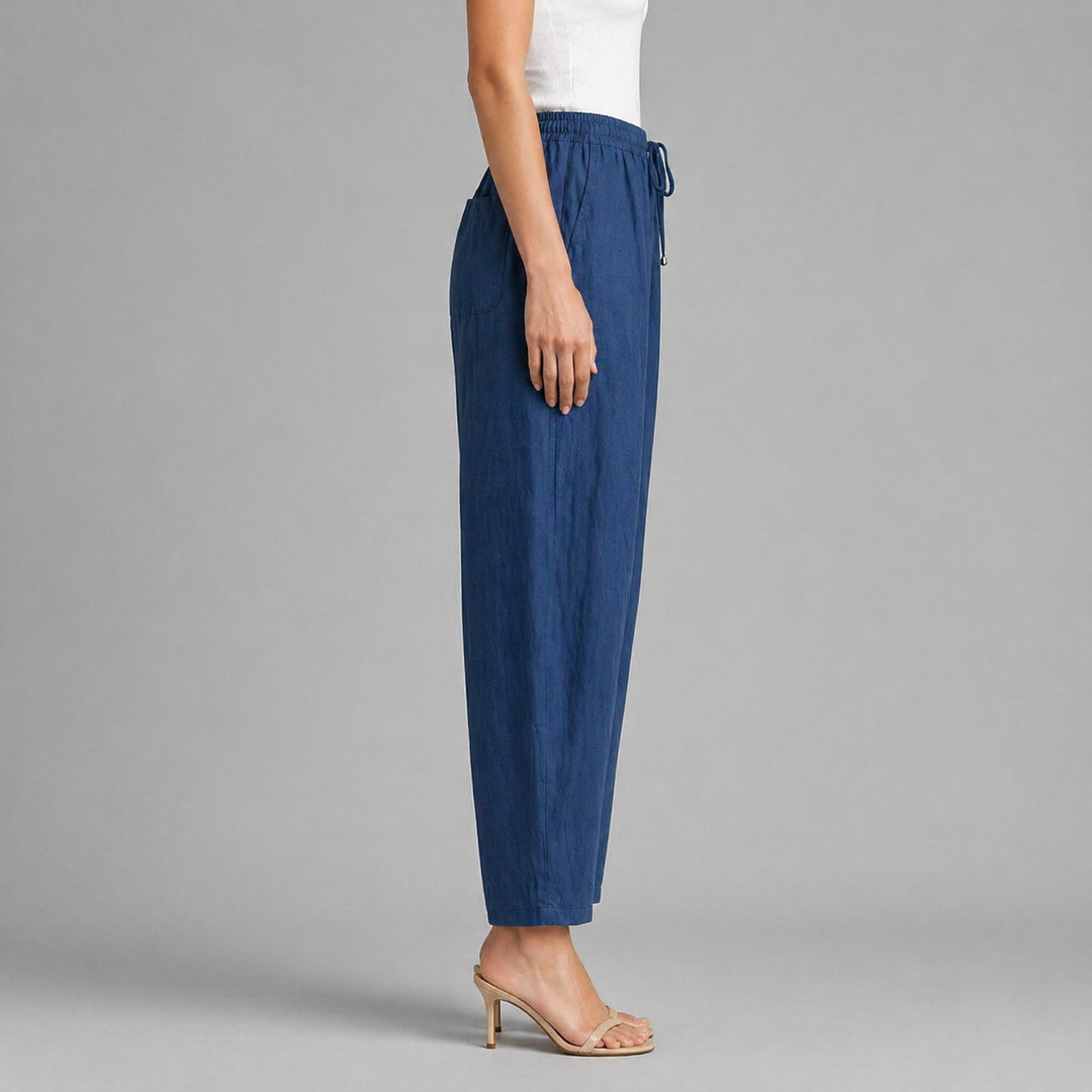Women’s Relaxed Cotton Trousers – Effortless Summer Elegance