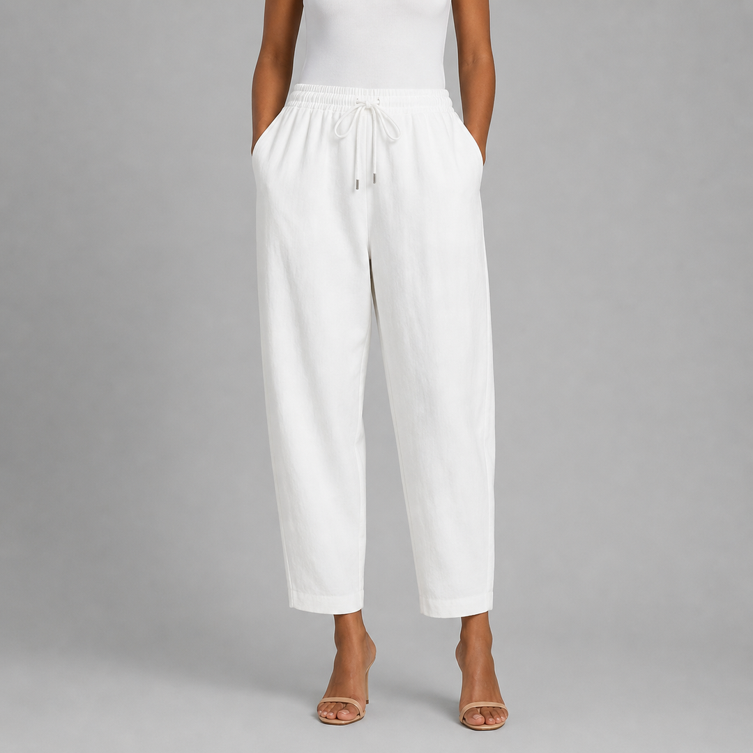 Women’s Relaxed Cotton Trousers – Effortless Summer Elegance