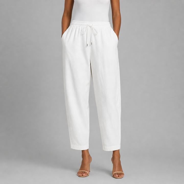 Women’s Relaxed Cotton Trousers – Effortless Summer Elegance