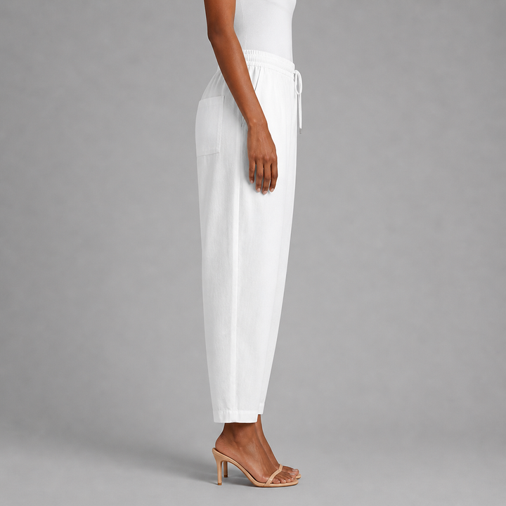Women’s Relaxed Cotton Trousers – Effortless Summer Elegance