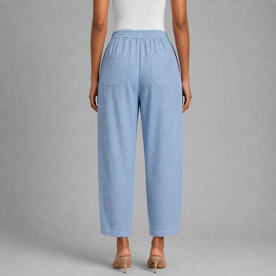 Women’s Relaxed Cotton Trousers – Effortless Summer Elegance