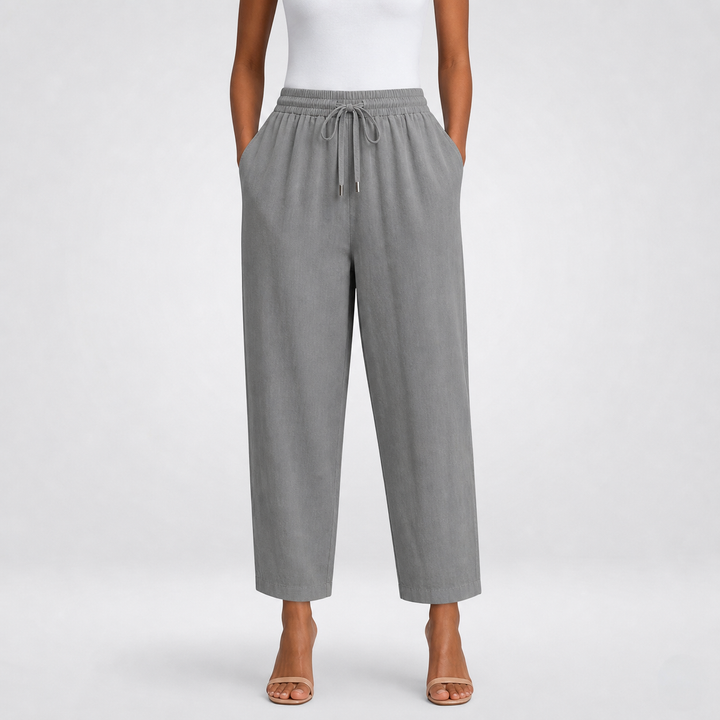 Women’s Relaxed Cotton Trousers – Effortless Summer Elegance
