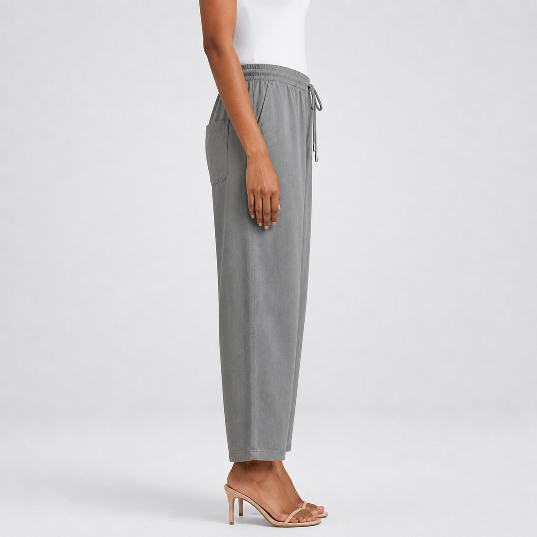 Women’s Relaxed Cotton Trousers – Effortless Summer Elegance