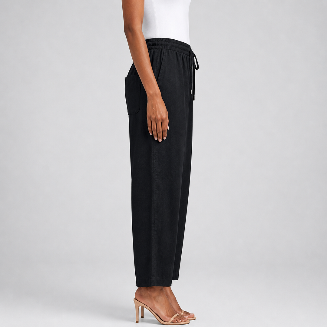Women’s Relaxed Cotton Trousers – Effortless Summer Elegance