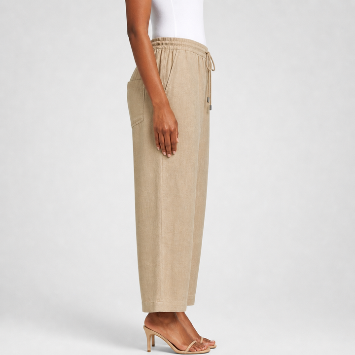 Women’s Relaxed Cotton Trousers – Effortless Summer Elegance