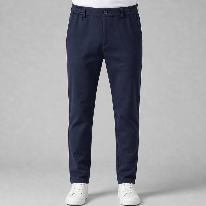 Men’s Tailored Slim Suit Trousers – Refined Fit