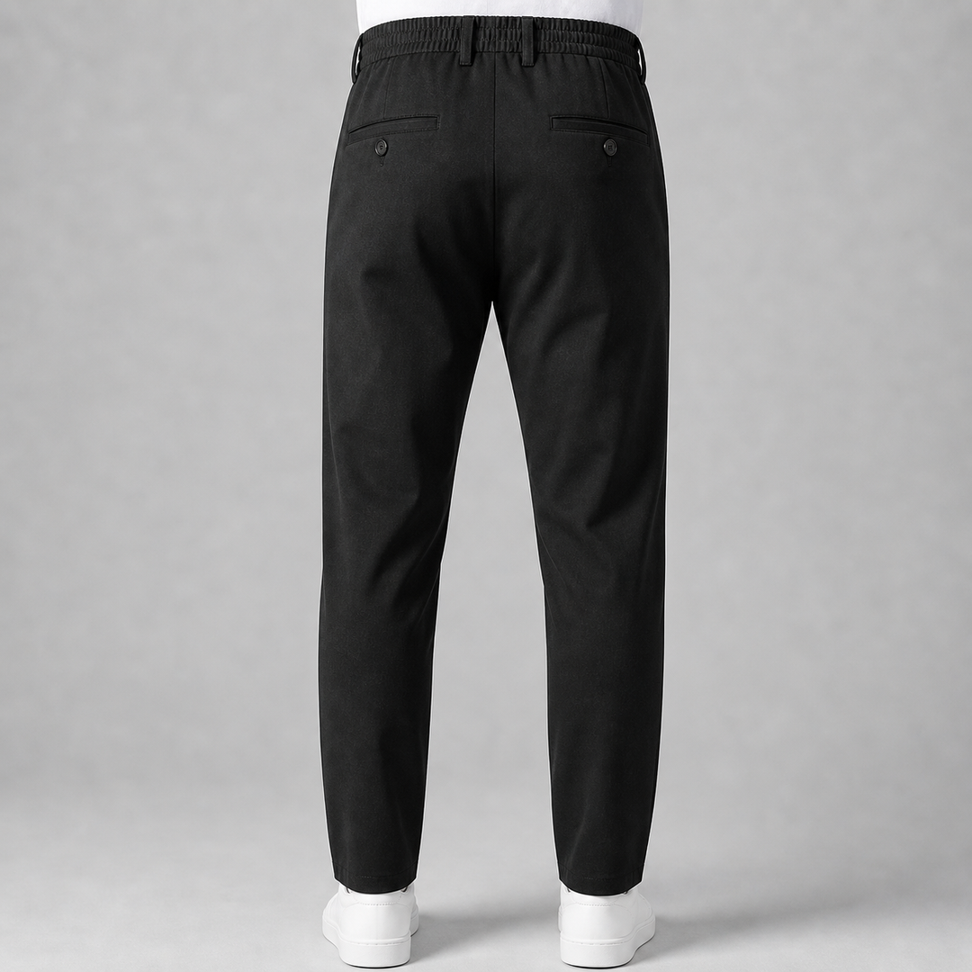 Men’s Tailored Slim Suit Trousers – Refined Fit