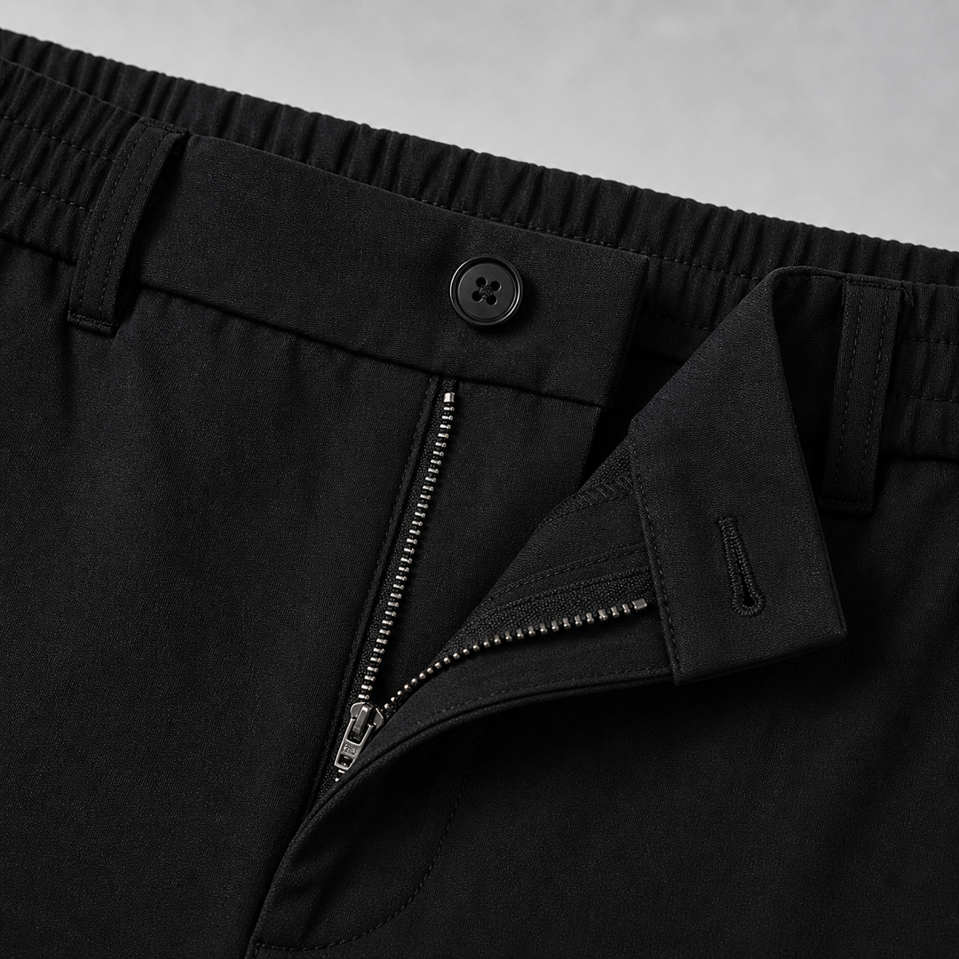 Men’s Tailored Slim Suit Trousers – Refined Fit