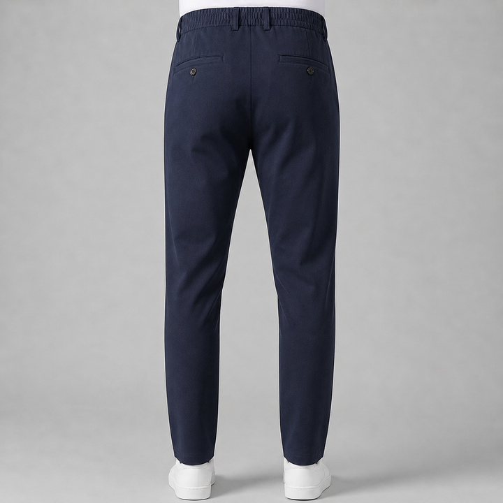 Men’s Tailored Slim Suit Trousers – Refined Fit