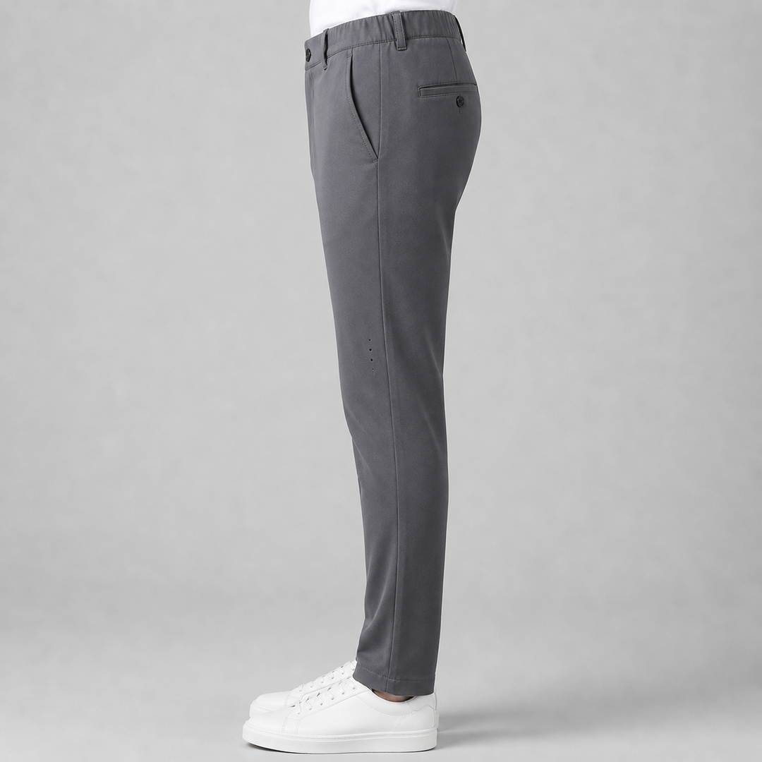 Men’s Tailored Slim Suit Trousers – Refined Fit