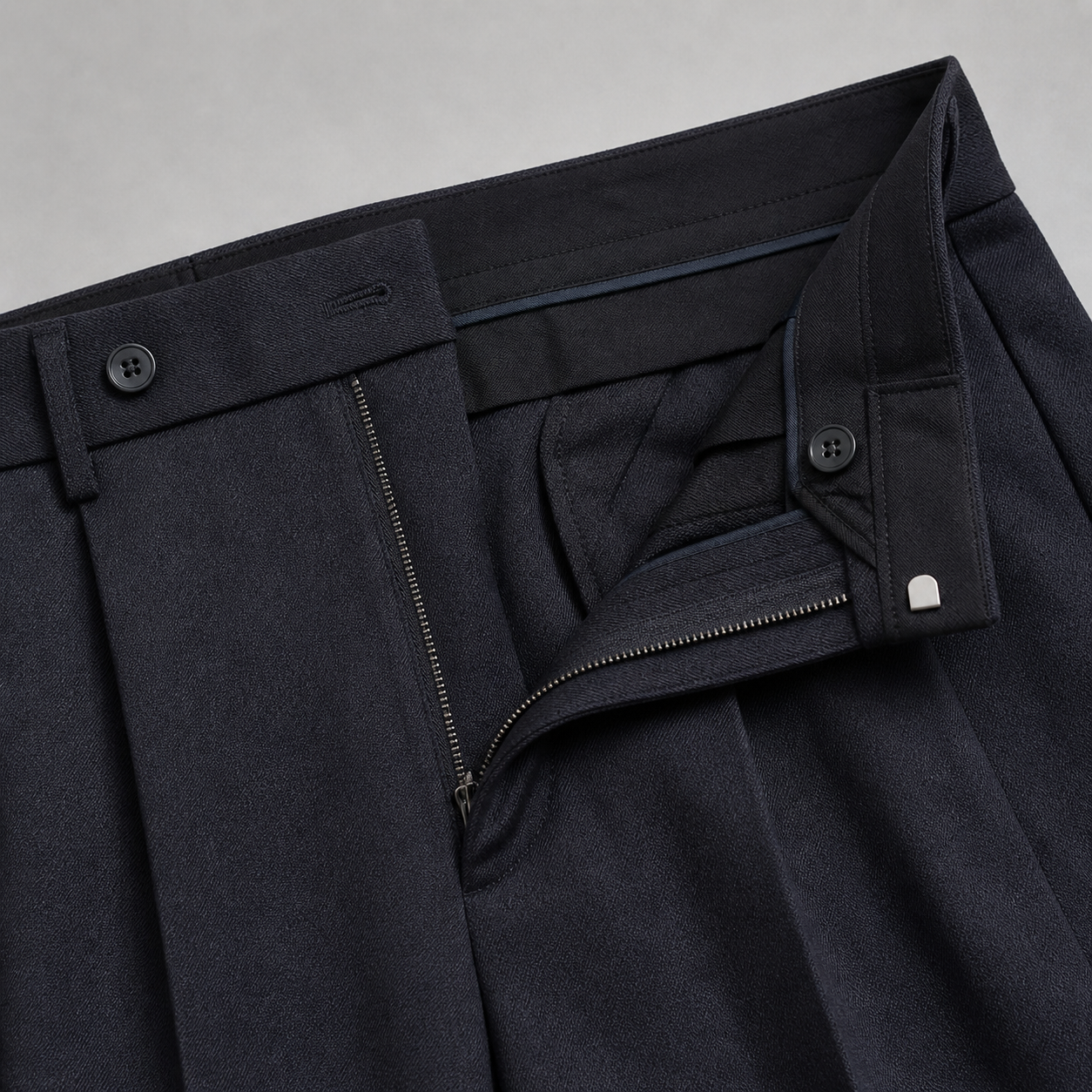 Men’s Cropped Straight Trousers – British Crisp Heritage