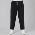 Men’s Classic Cotton Pants Comfortable Everyday Wear Trousers