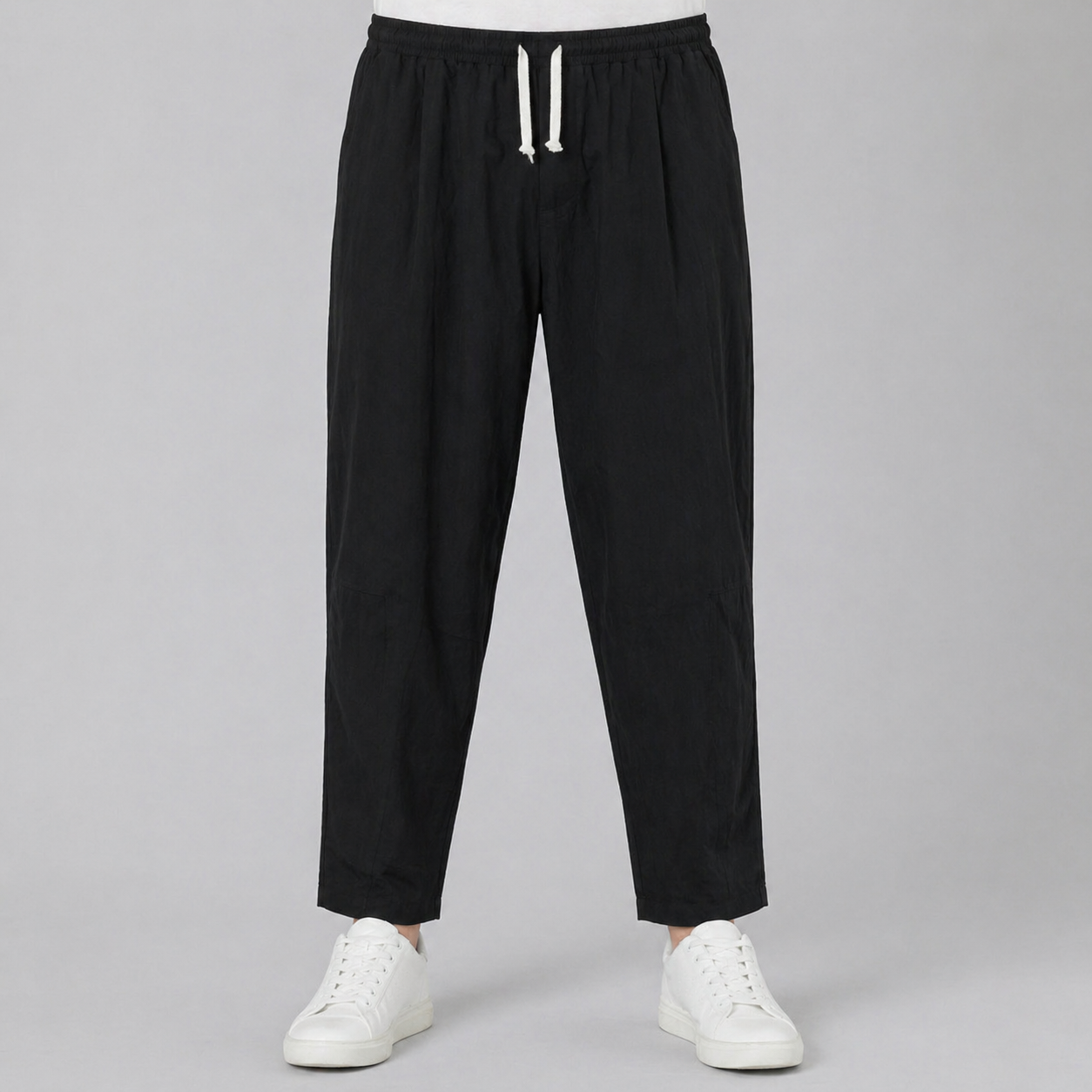 Men’s Classic Cotton Pants Comfortable Everyday Wear Trousers