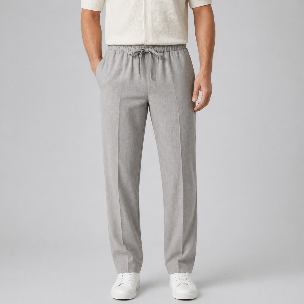 Men’s Linen Pants Casual Lightweight Summer Outfit Essential