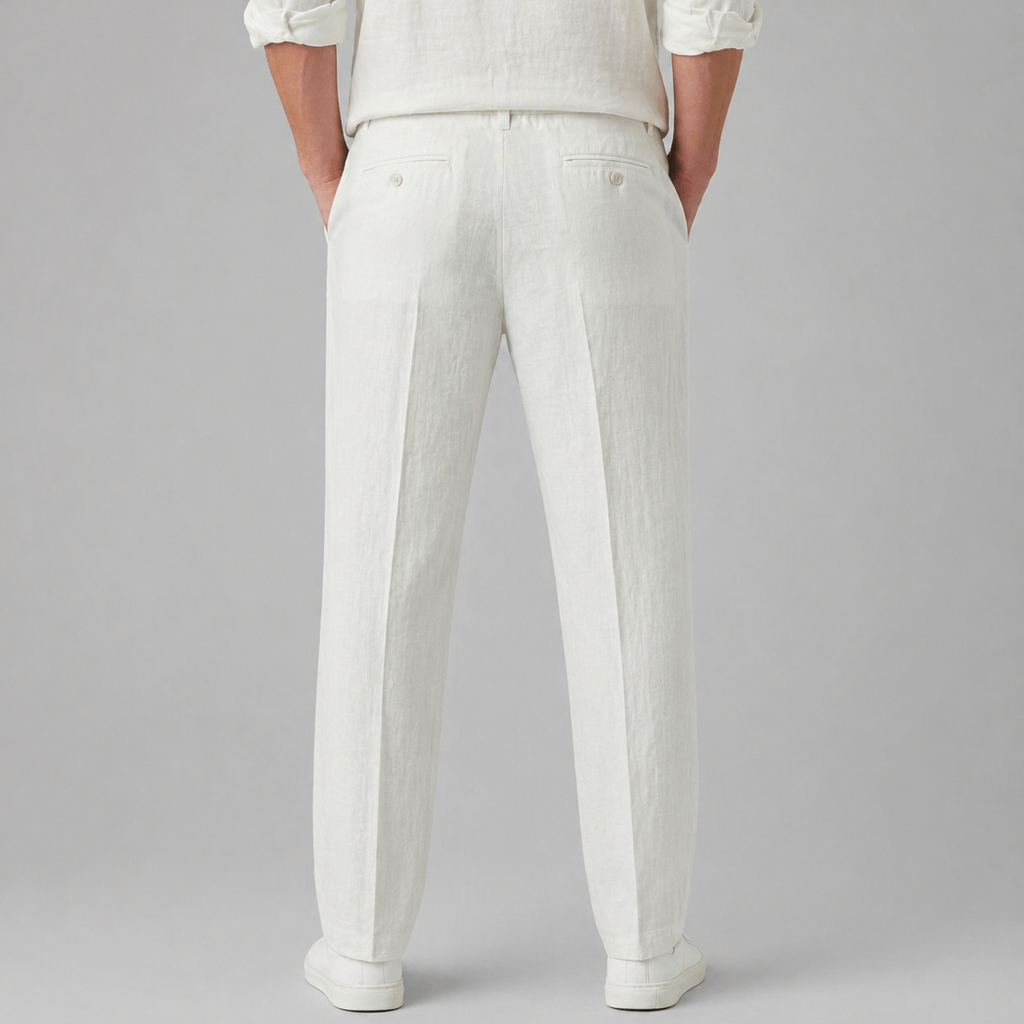 Men’s Linen Pants Casual Lightweight Summer Outfit Essential