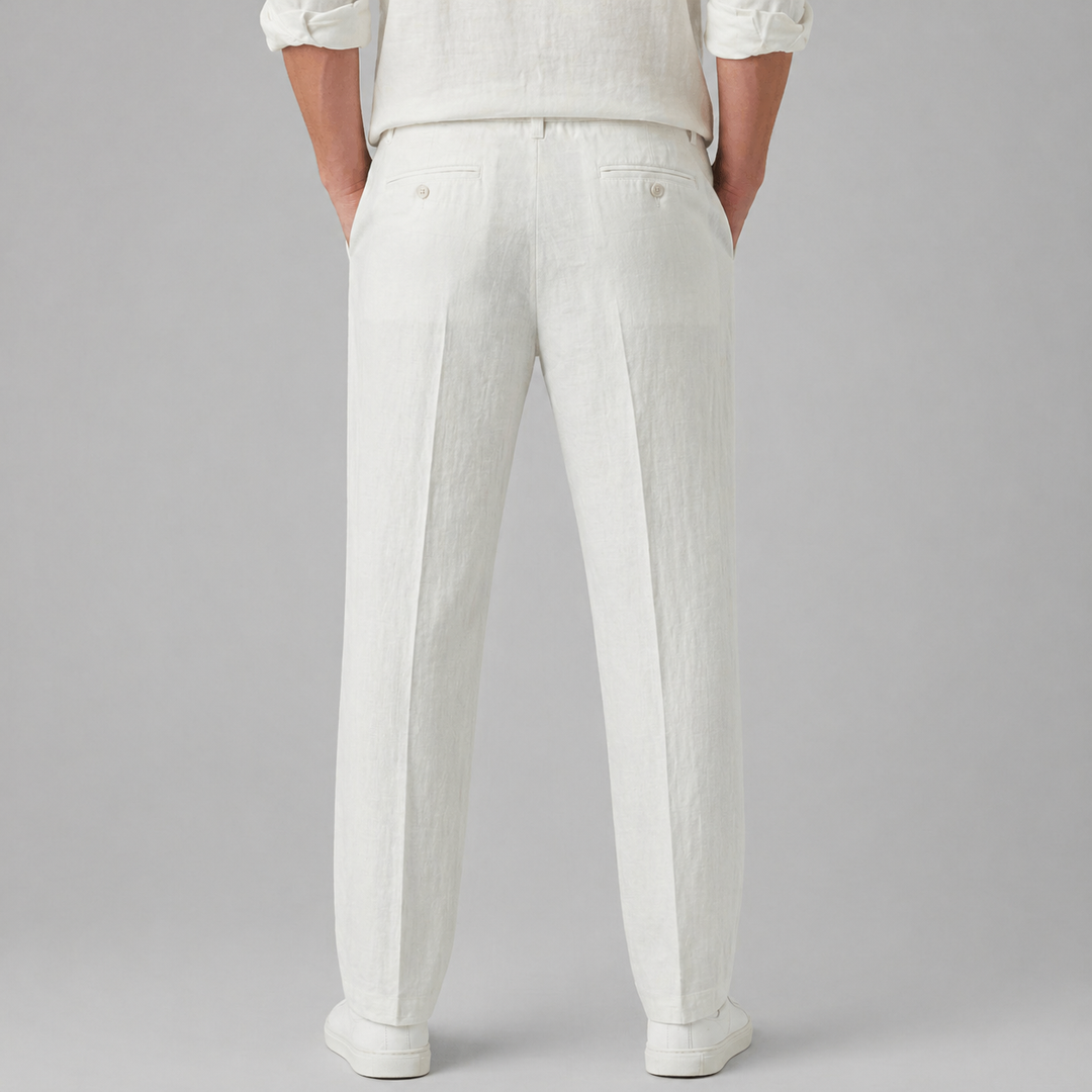 Men’s Linen Pants Casual Lightweight Summer Outfit Essential