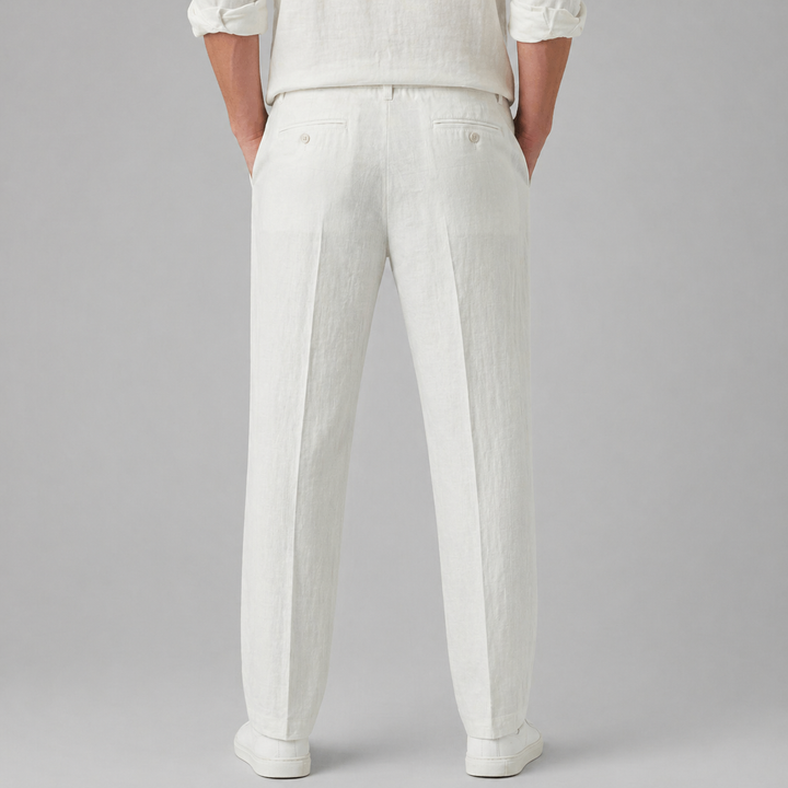 Men’s Linen Pants Casual Lightweight Summer Outfit Essential