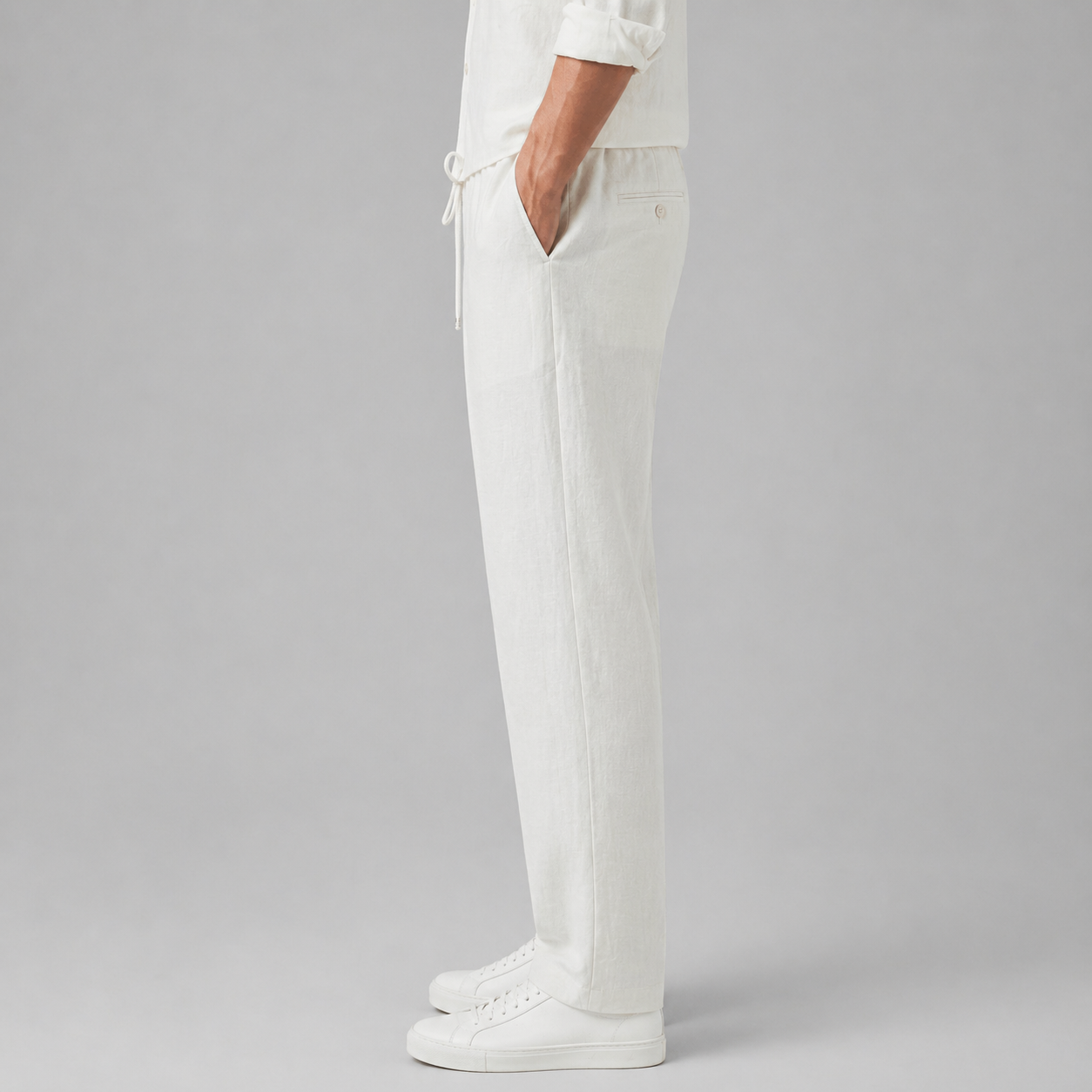 Men’s Linen Pants Casual Lightweight Summer Outfit Essential