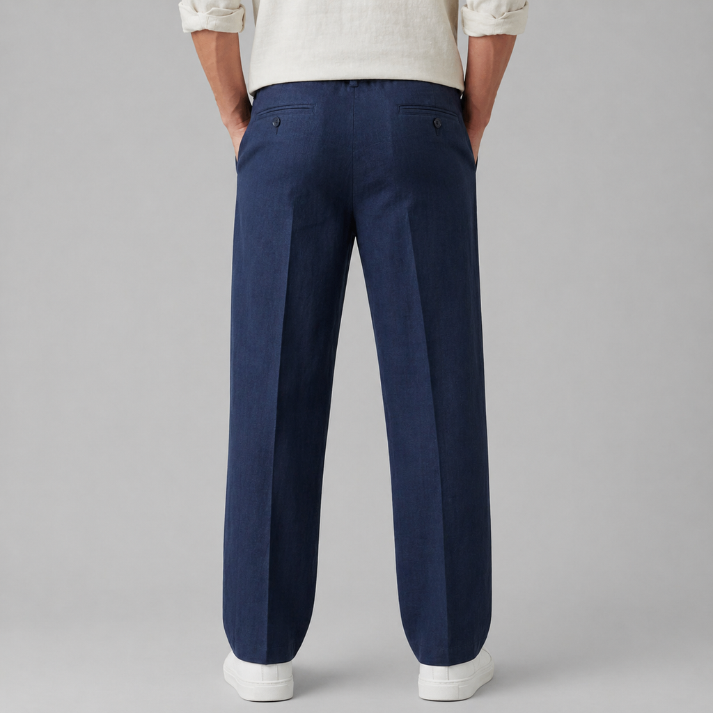 Men’s Linen Pants Casual Lightweight Summer Outfit Essential