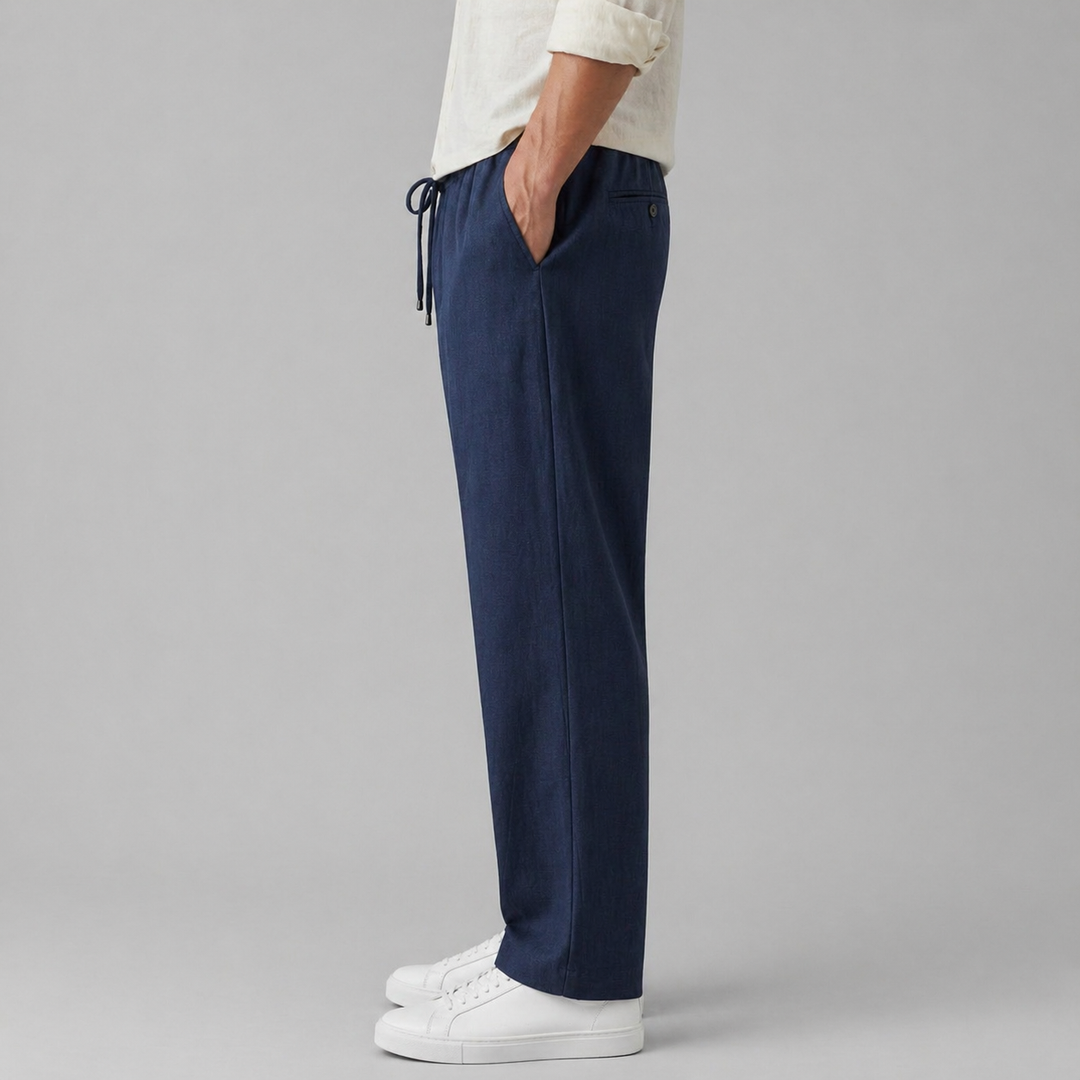 Men’s Linen Pants Casual Lightweight Summer Outfit Essential