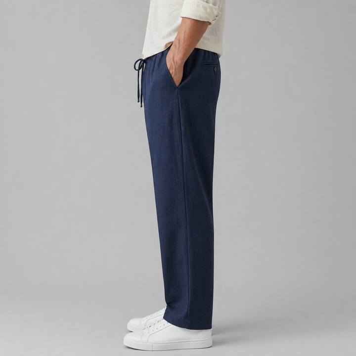 Men’s Linen Pants Casual Lightweight Summer Outfit Essential