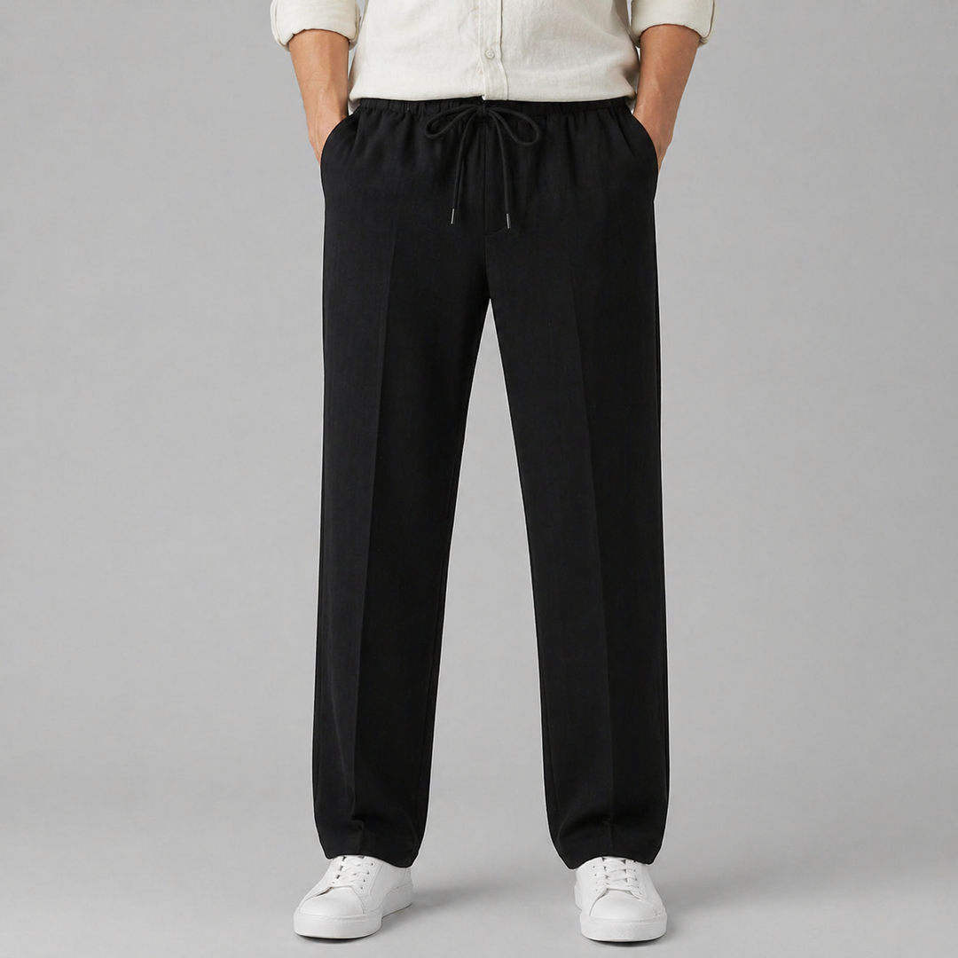 Men’s Linen Pants Casual Lightweight Summer Outfit Essential