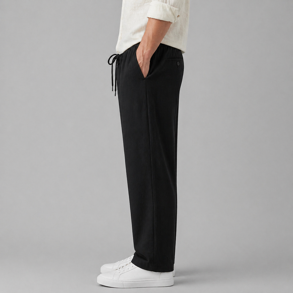 Men’s Linen Pants Casual Lightweight Summer Outfit Essential