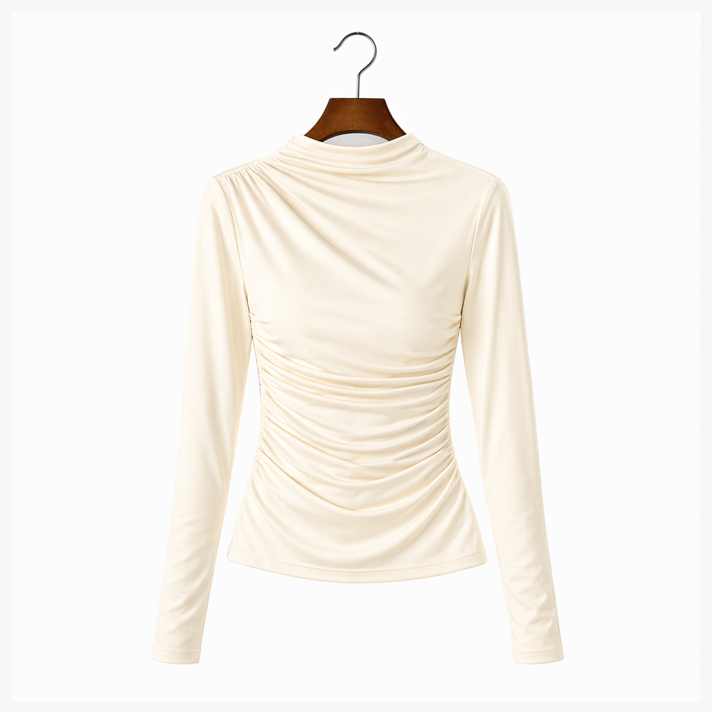 Women’s Tailored Blouse Lightweight Cotton Office Top
