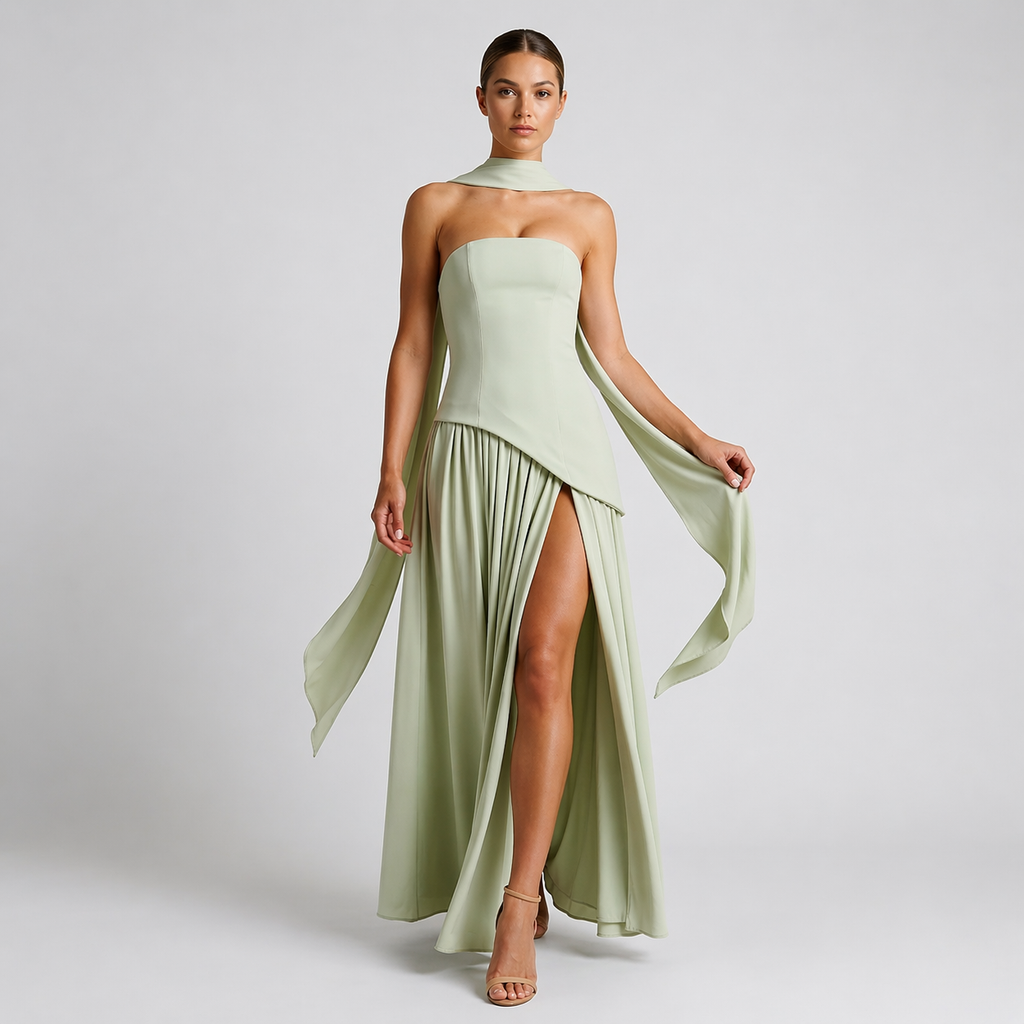 Women’s Elegant Midi Dress – Luxury Event Outfit