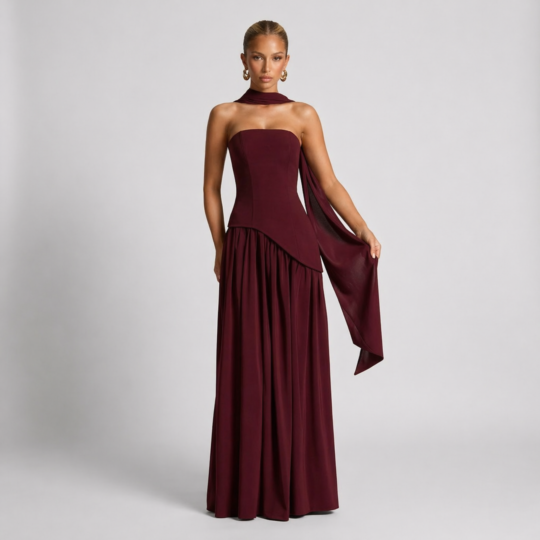 Women’s Elegant Midi Dress – Luxury Event Outfit
