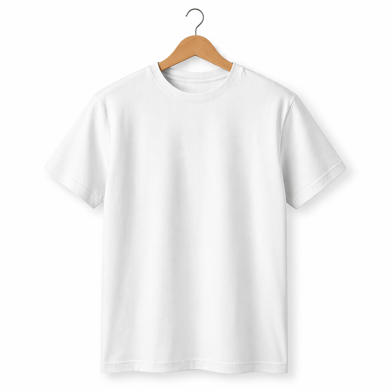 Men’s Cotton T-Shirt – Mercerised Finish Minimalist Fit